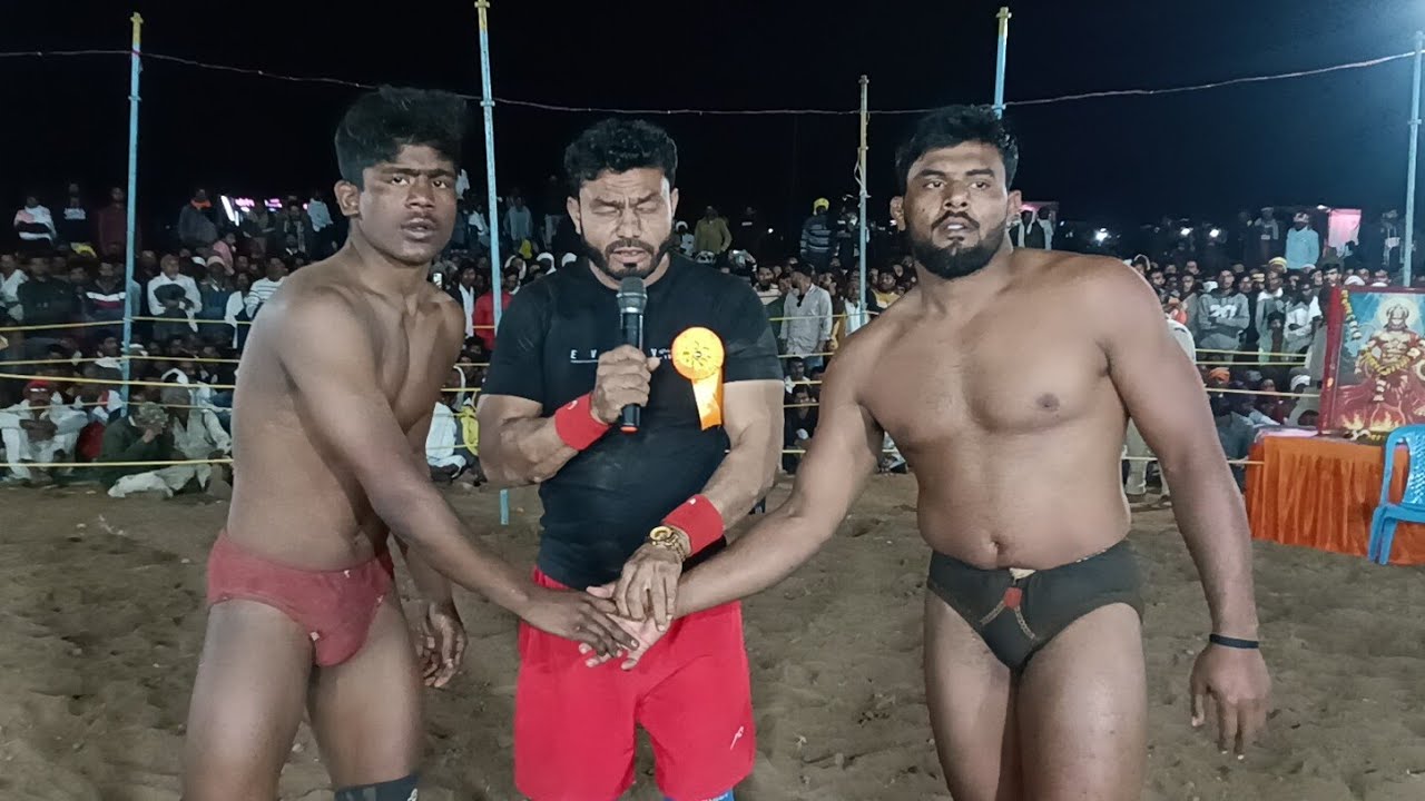 30 December 2025 अखाड़ा सुजातपुर बमरोली विरुद्ध राजेश काला पहलवान खंडवा बखारी कुश्ती दंगल