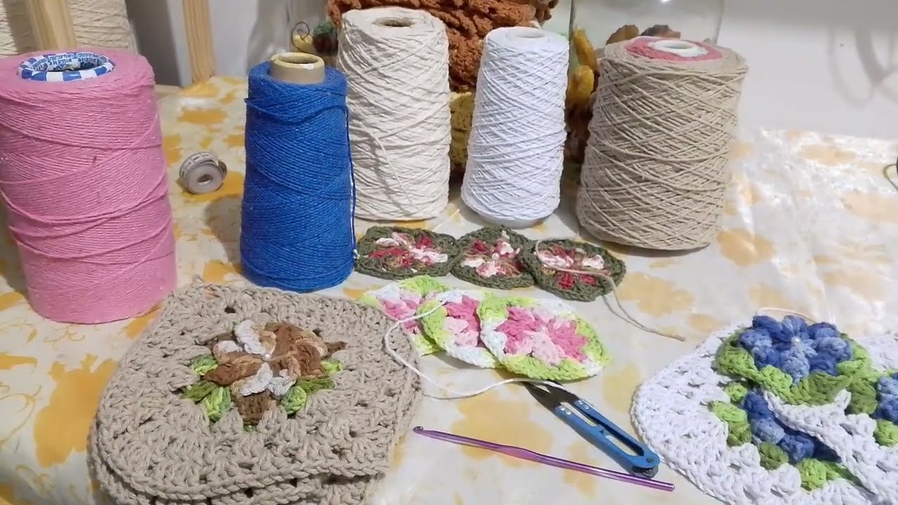Crochetando o trilho do momento. As coisas estão difíceis por aqui 😐