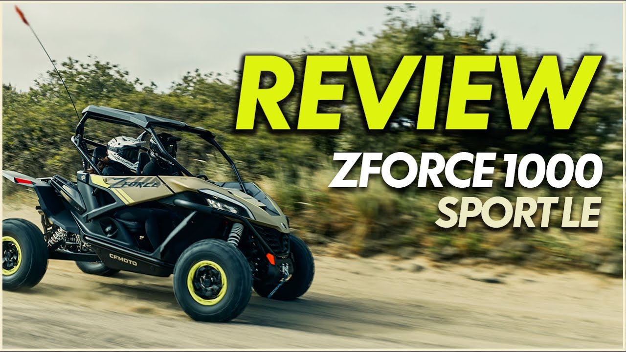 ОБЗОР НОВОГО ZFORCE1000 SPORT LE | CFMOTO МЕКСИКА