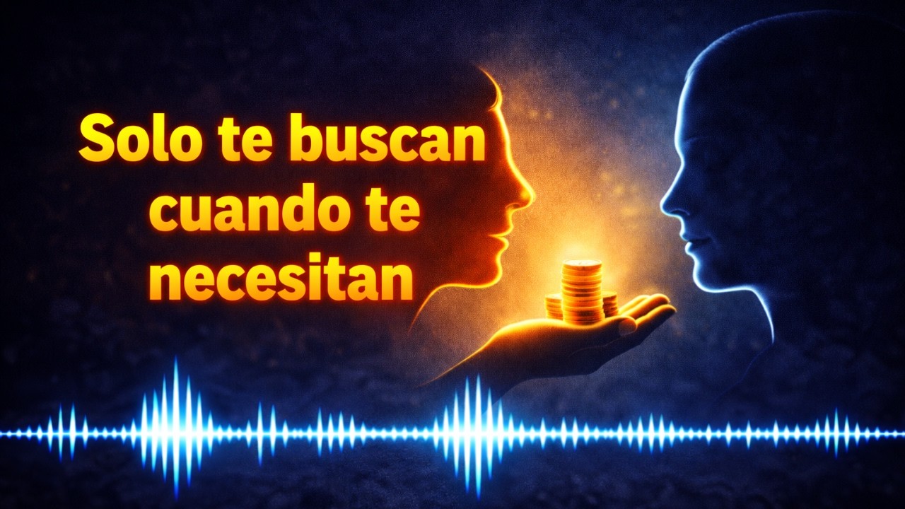 “Solo te buscan cuando te necesitan”.