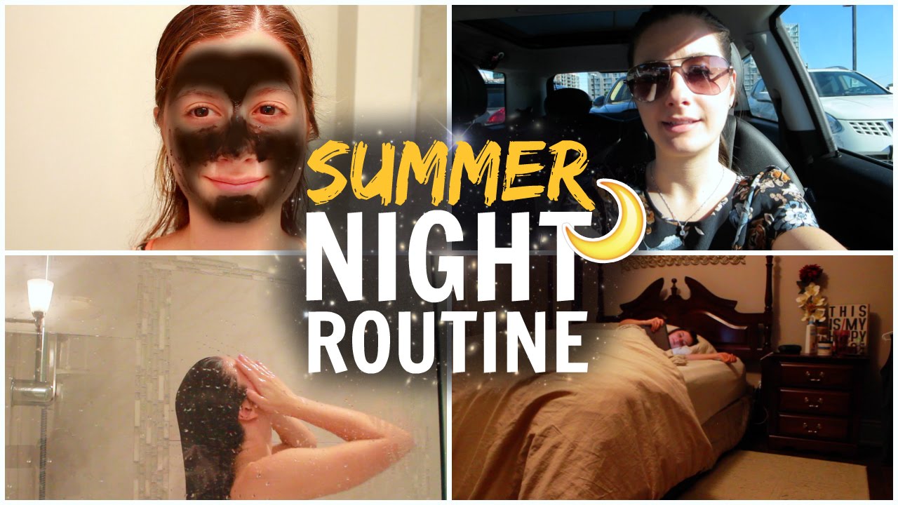 Summer Night Routine | prettypolishes