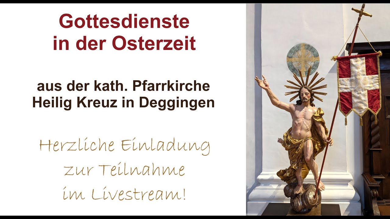 Hl. Messe zum 5. Sonntag der Osterzeit