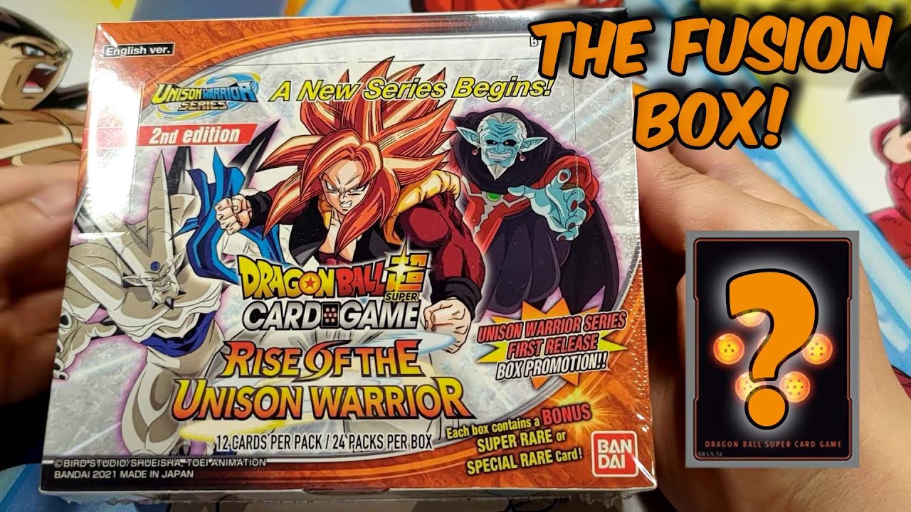 ALL THESE FUSION CARDS!! (Rise Of The Unison Warrior 2nd Edition Box Opening!) DBS Trading Card Game