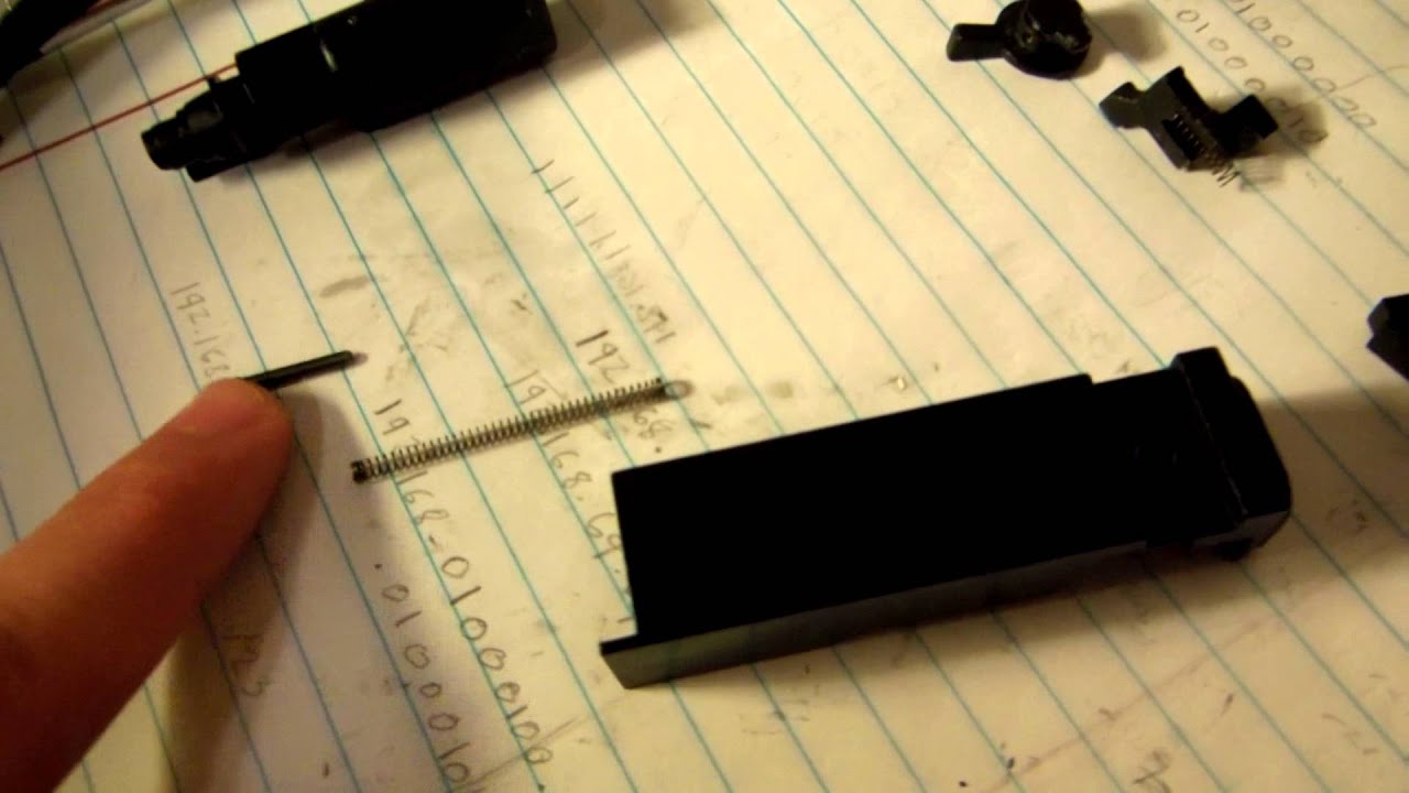 How to prevent broken loading nozzles in automatic glock pistols from WE-tech
