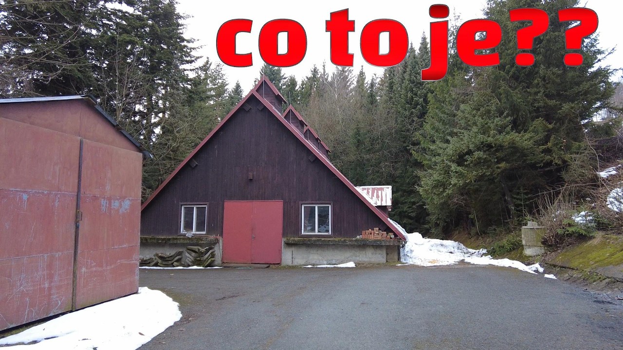 OPUŠTĚNÁ UBYTOVAVÍ CHATA A NĚCO? TO NĚCO BUDE NEJSPÍŠ NĚJAKÁ ČISTIČKA VODY. CO MYSLÍTE VY?