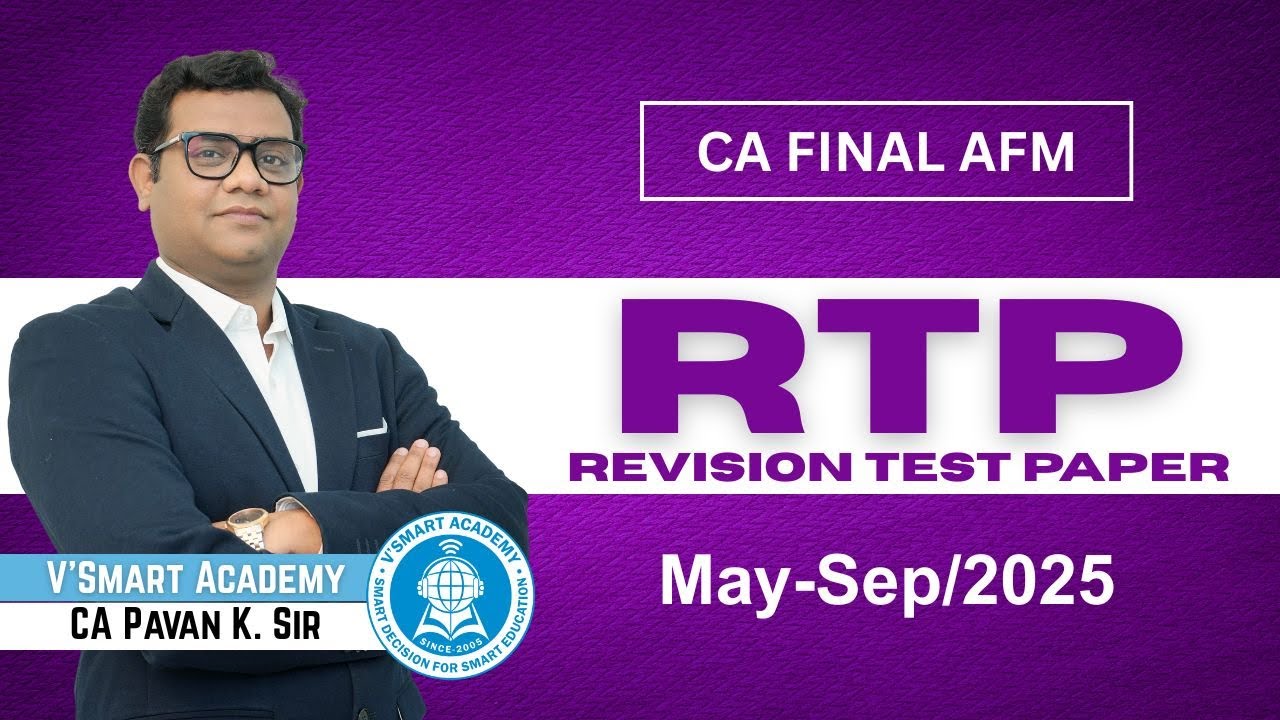 RTP Sep 2025 CA FINAL AFM