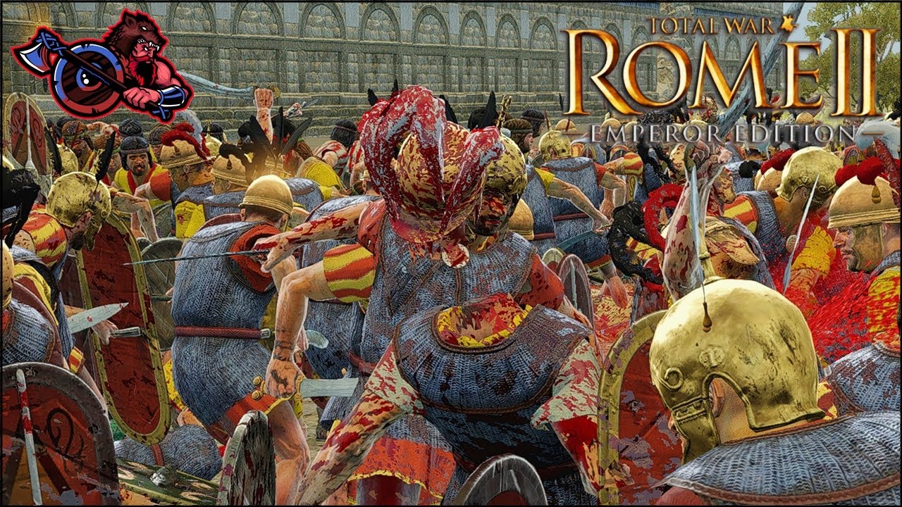 An AMAZING Turnaround Siege!!!  4v4-Total War Rome 2