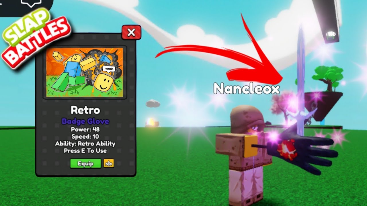 I ABUSED The Admin Mastery Retro Glove | Slap Battles Roblox