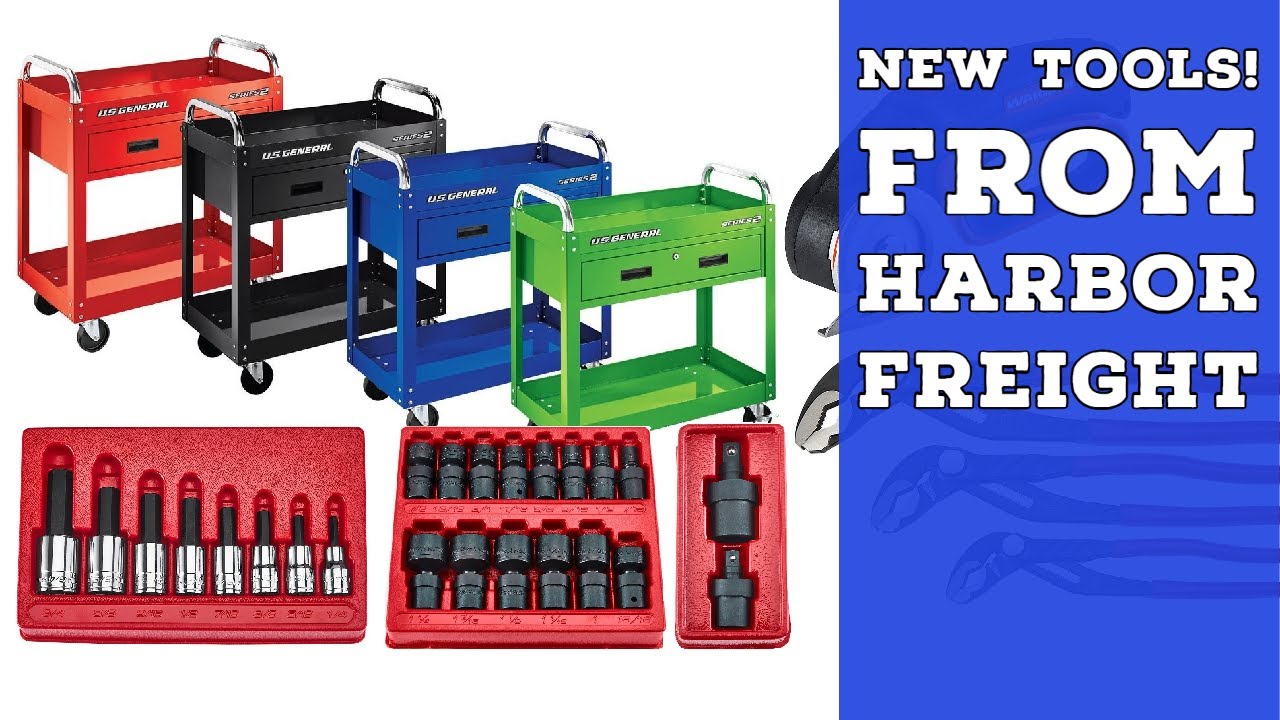 New Tools from Harbor Freight #SkittleColors