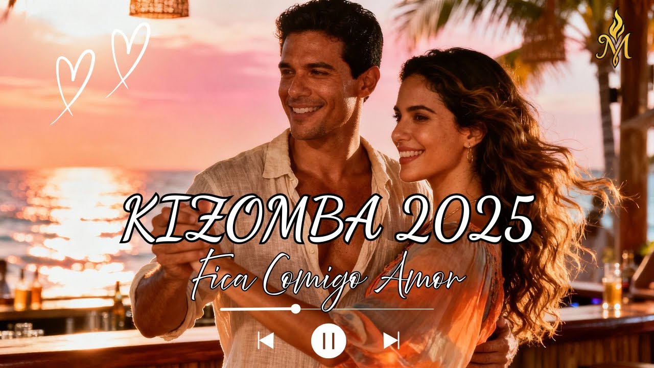 Fica Comigo Amor 💞💃 | Kizomba 2025 | Música Latina Romântica
