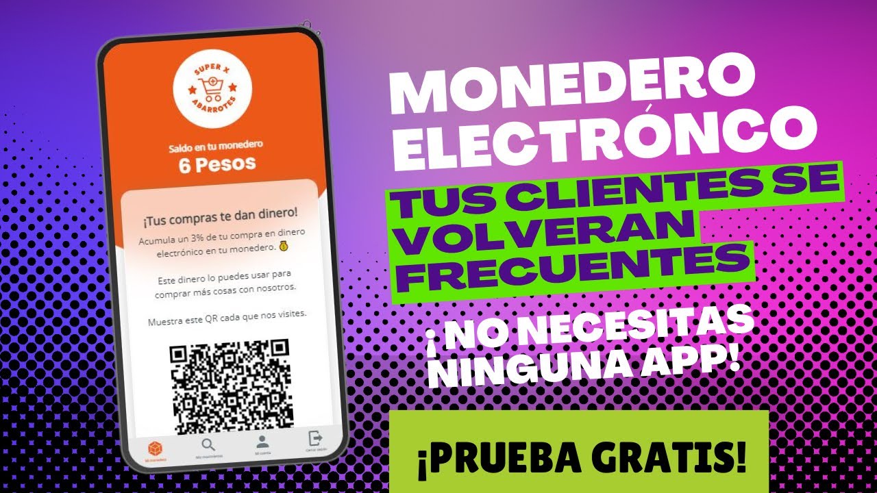 Monedero el&eacute;ctronico Digital para recompensas.