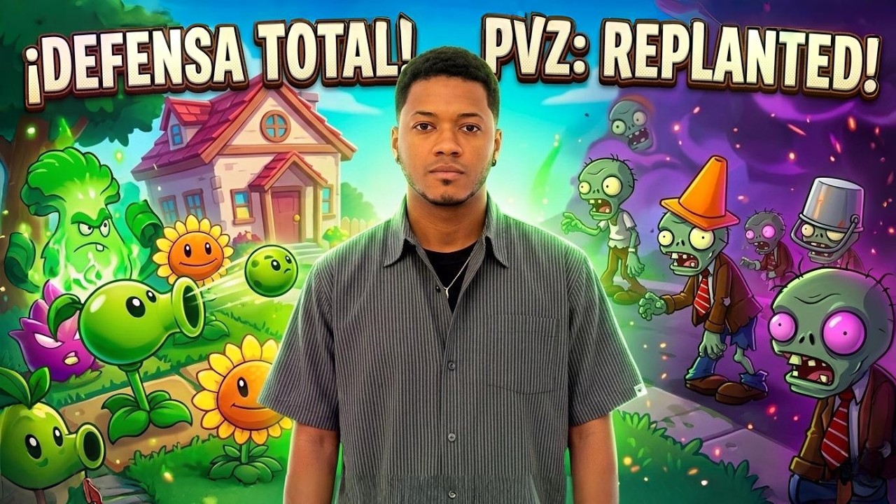 😱 Plants vs Zombies Replanted | ¡Los zombies invaden mi jardín!” stream
