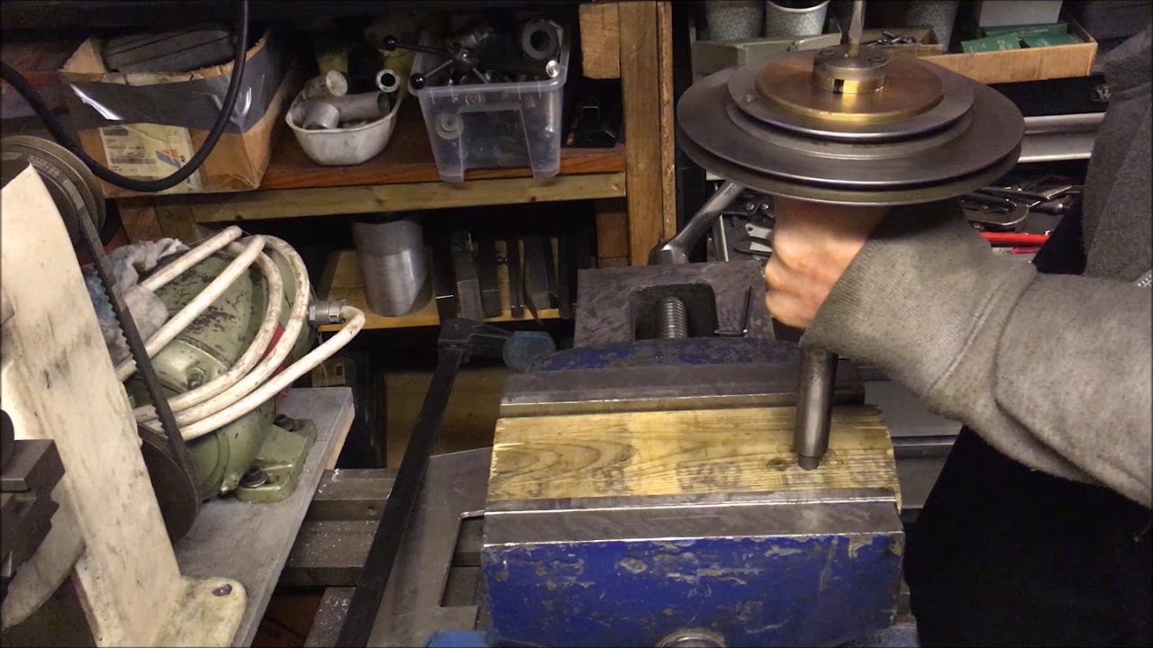 Myford Super 7 - motorizing assembly - part 1