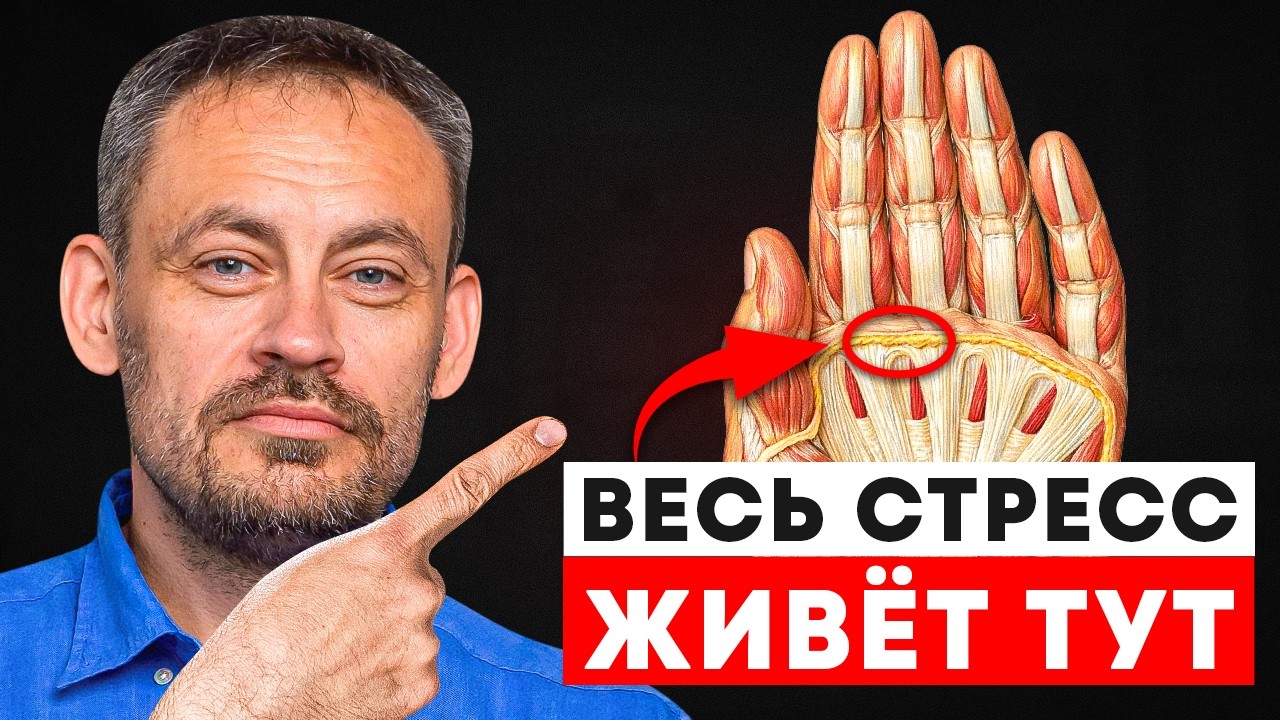 ГДЕ ЖИВЁТ СТРЕСС? Эта точка вас шокирует