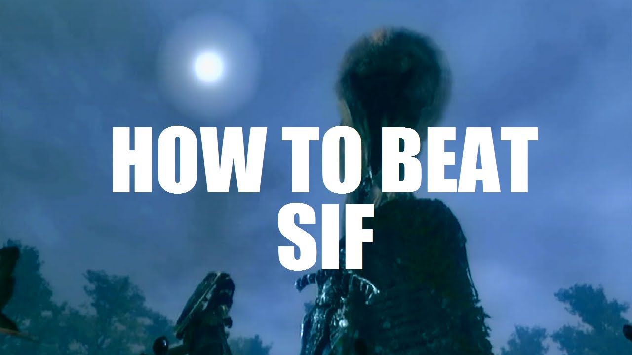 Dark Souls - How To Beat Great Grey Wolf Sif