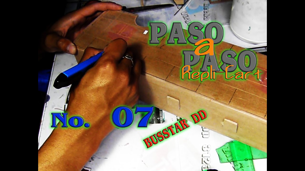 PASO a PASO REPLI-CART #07 BUSSTAR DD BUSSCAR