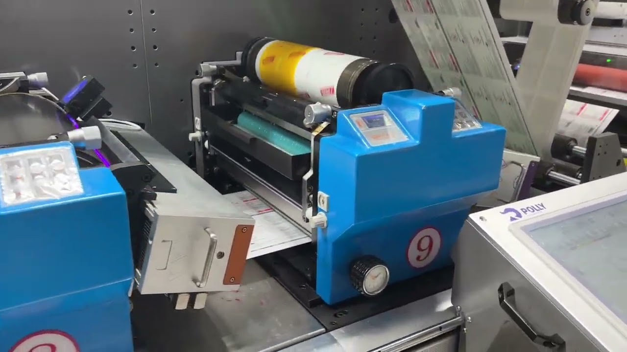 NSL-FS-370 Full Servo Flexo Piggyback baskısı