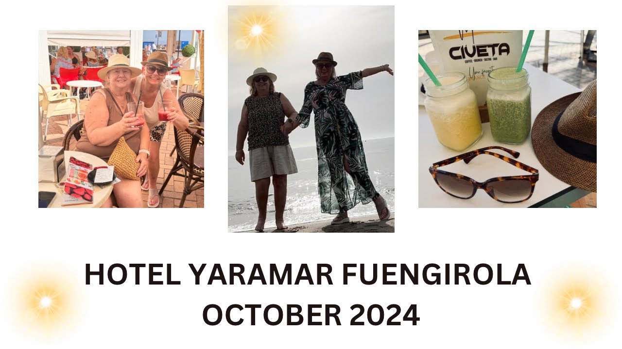 Two YouTube friends on holiday🌞 Hotel YARAMAR / Fuengirola 🌞 @nanna-m and @tinastalktime