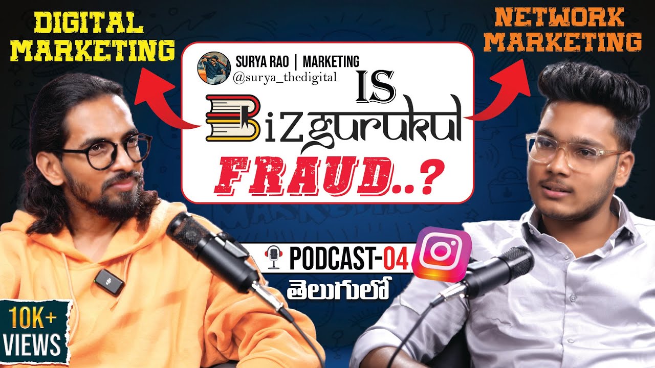 Is Bizgurukul Fraud 😱| Affiliate Marketing | Ft - Surya Rao (Digital Marketer) |Telugu Talks With LK