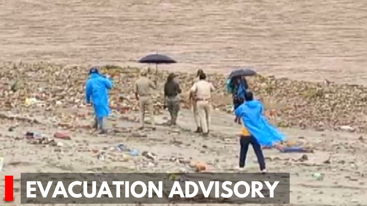 Jammu:Evacuation Advisory Issued in Gujjar Nagar as Tawi River Water Level Rises