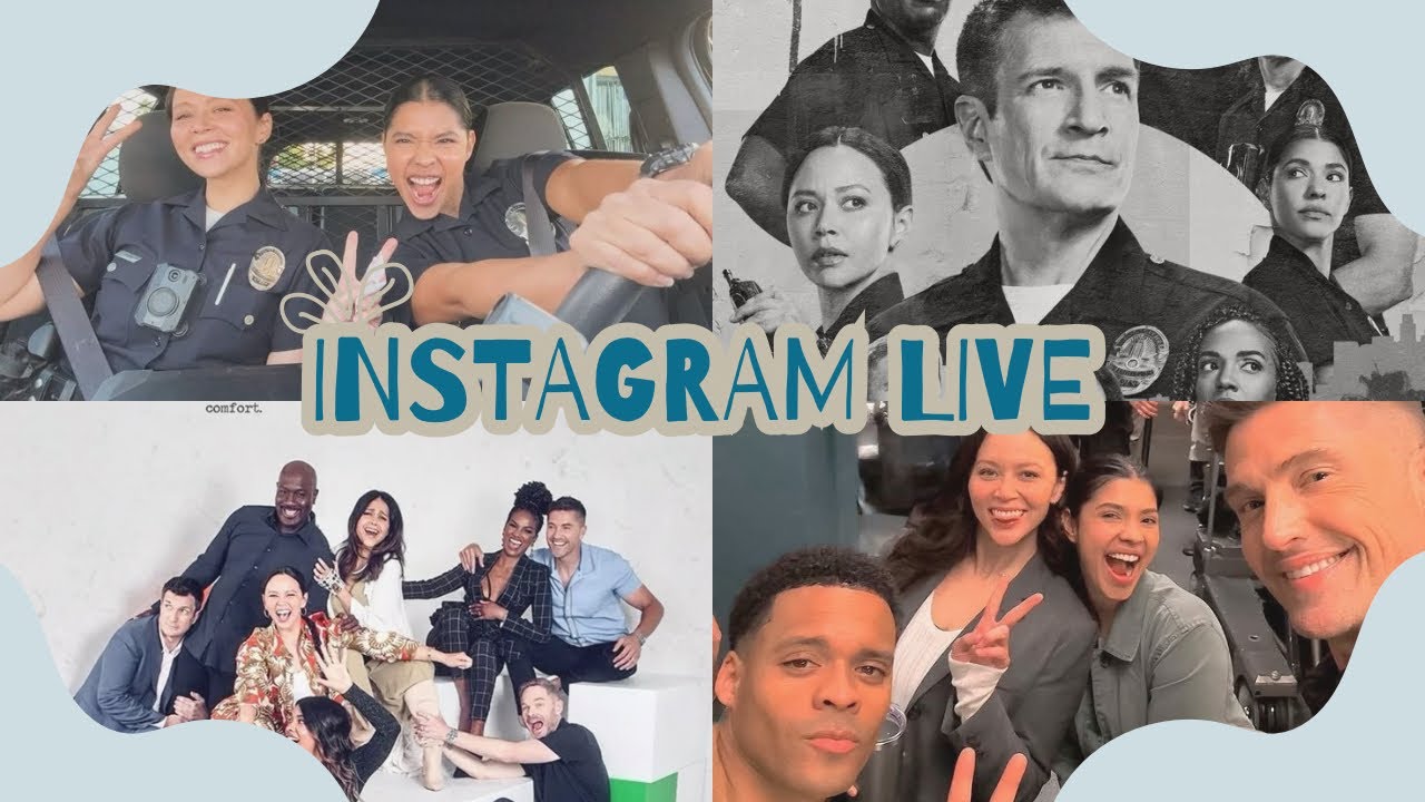 The Rookie cast Instagram Live (1st April 2025)