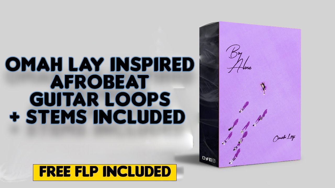 (Free) Afrobeat Guitar Loops Pack +Stems (Omah Lay Inspired Loops)