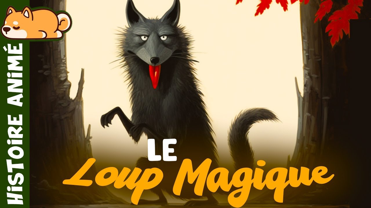 Le Loup Magique 🐺 Histoire courte pour enfant | Conte pour s'endormir le soir | Peur | Soir