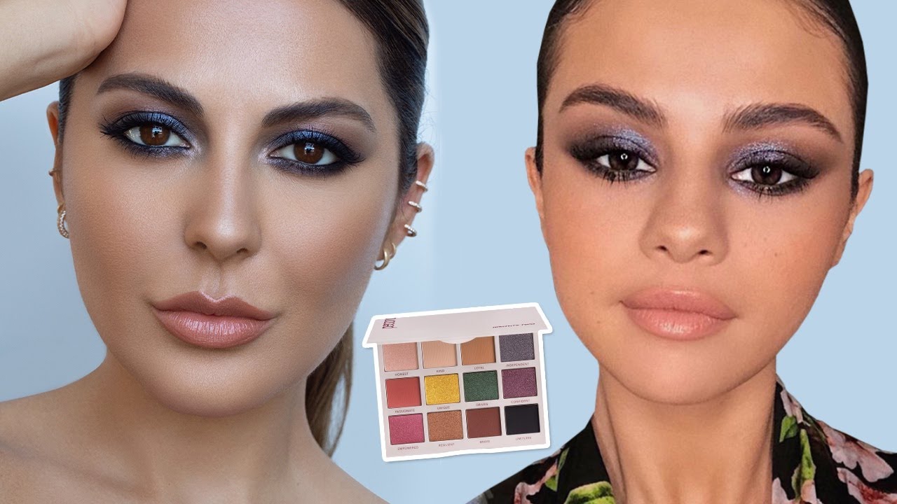 Selena Gomez Makeup Transformation Using Identity Two Palette