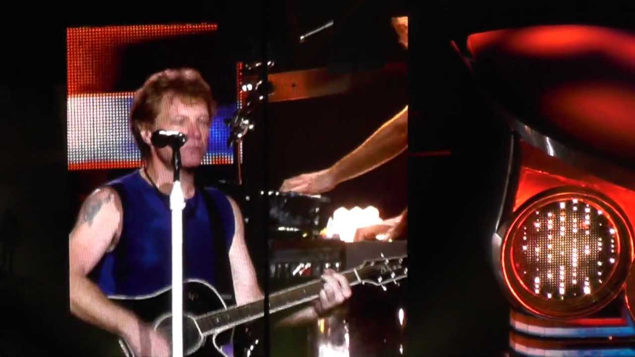 bon jovi live: wanted dead or alive 29th  june 2013 san siro stadium milan