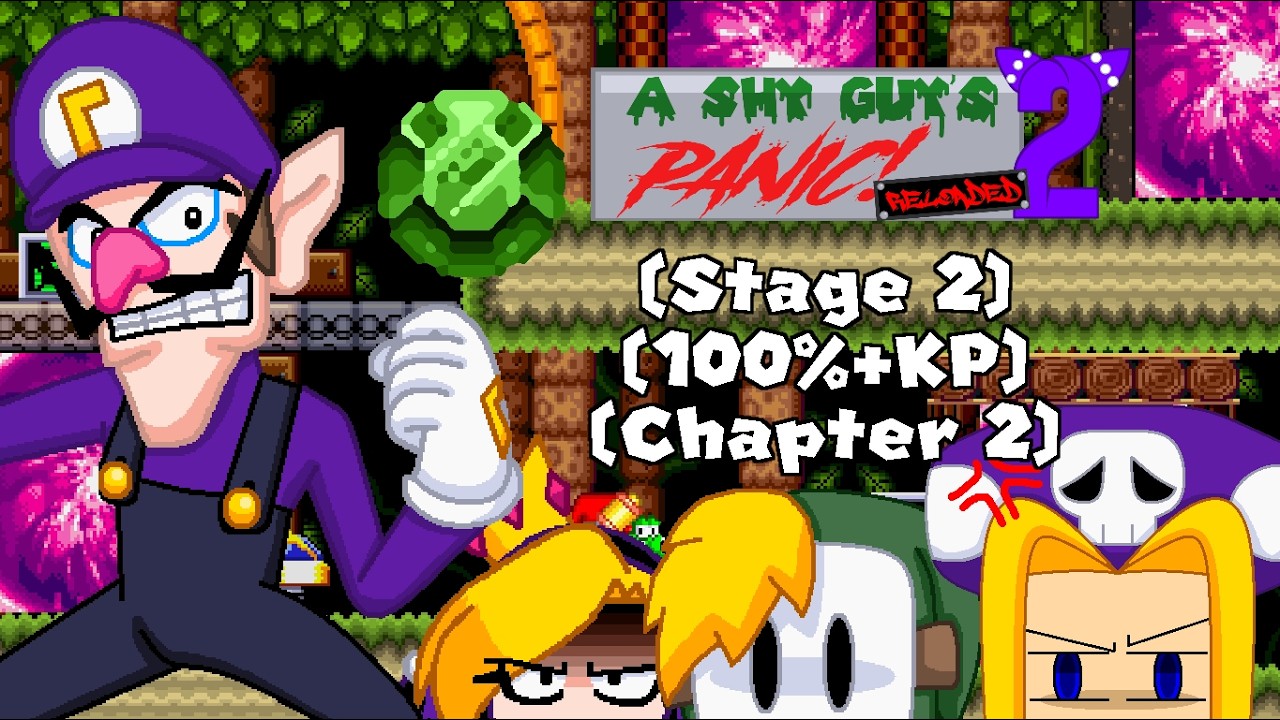 SMBX Gameplays: ASGP 2 Reloaded: Stage 2 (100%) + Kaminari Past C-2