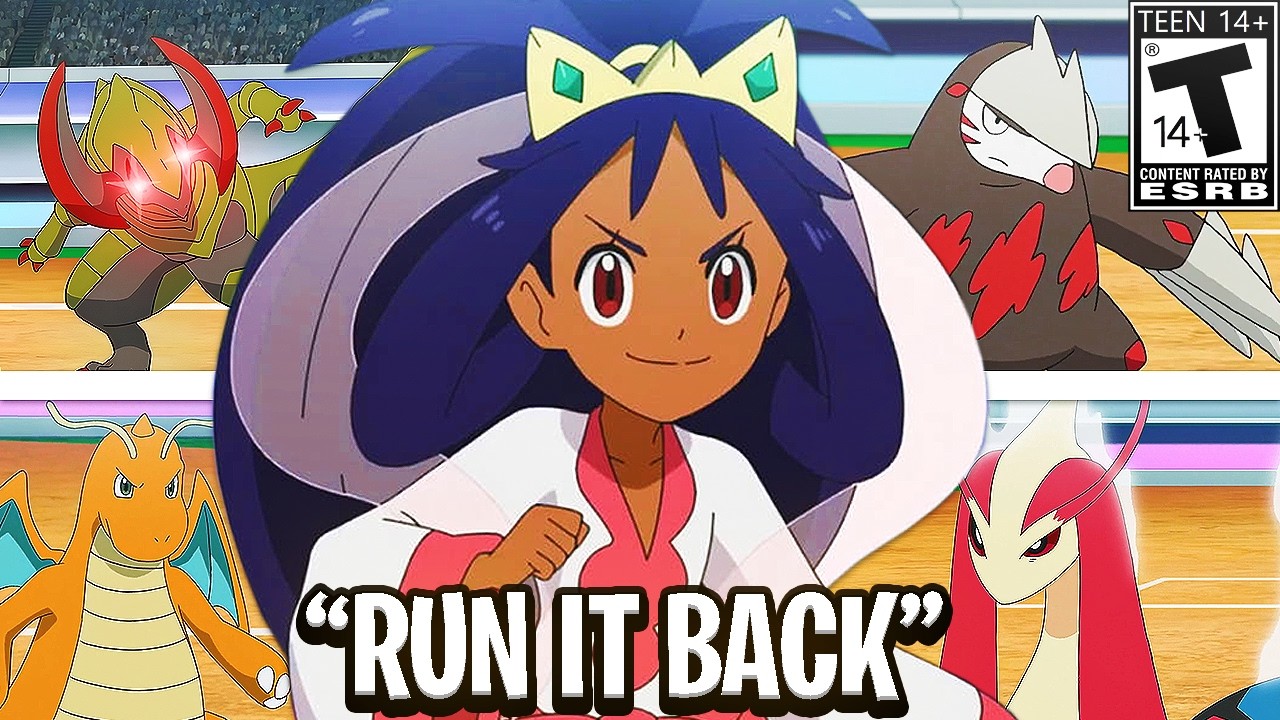 How Iris SPUN THE BLOCK on Cynthia in The Pokemon Masters 8 Tournament