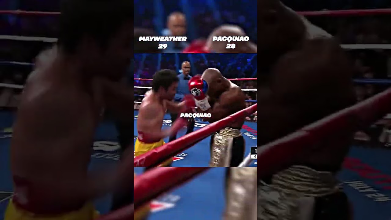 Подсчет очков в бою Мейвезер-Пакьяо по раундам