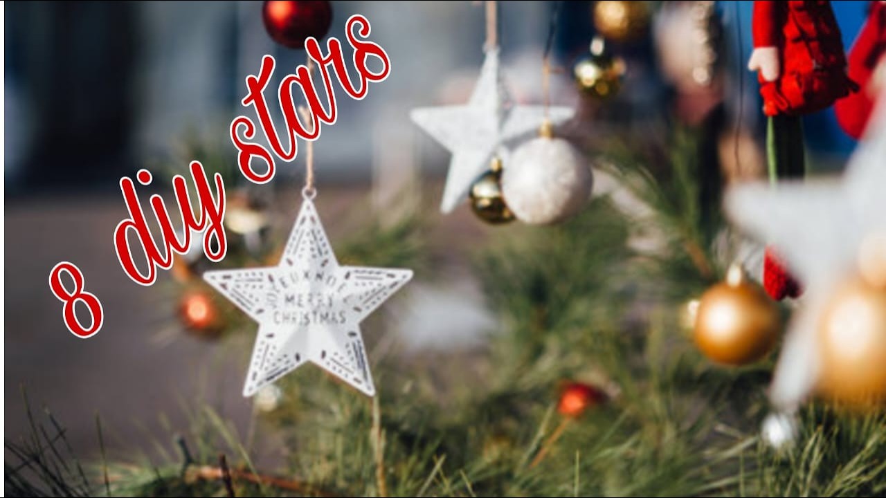 8 amazing diy stars for christmas decorations
