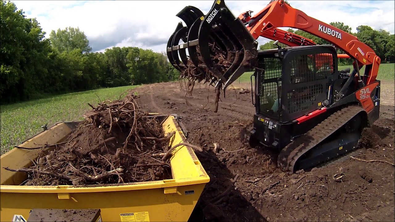 NOTCH 90'' Root Rake Grapple