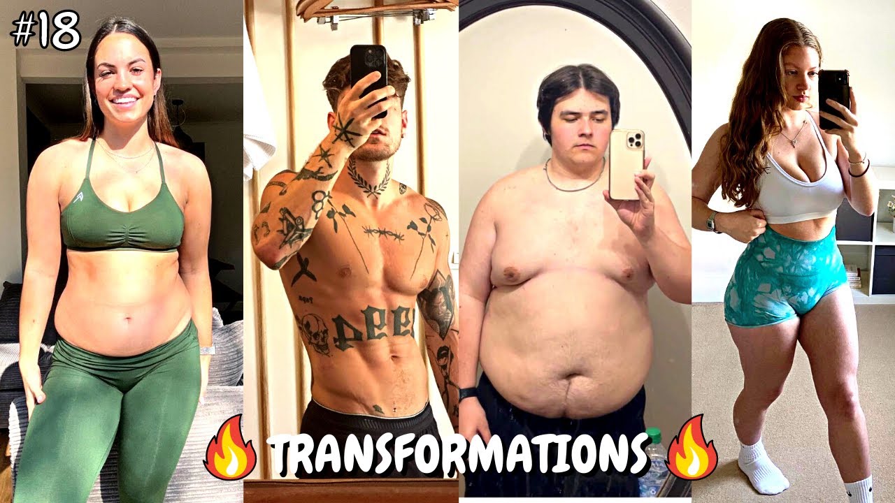 Weight Loss Transformation Compilation 🔥 #18