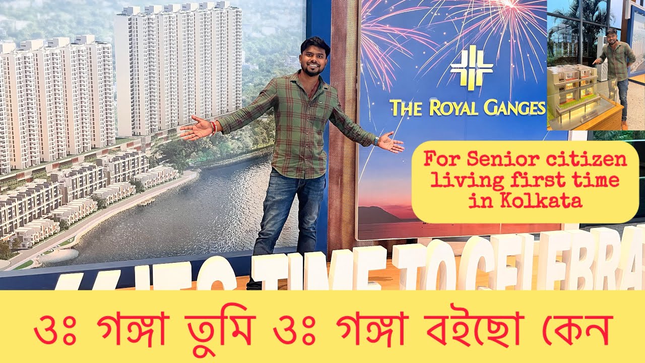 The Royal Ganges | river side flats in Kolkata | senior living in Kolkata | riverside bungalow
