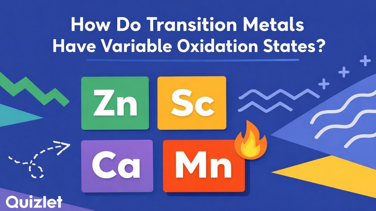 Oxidation States of Transition Elements | d-Block Elements | Class 12 Chemistry