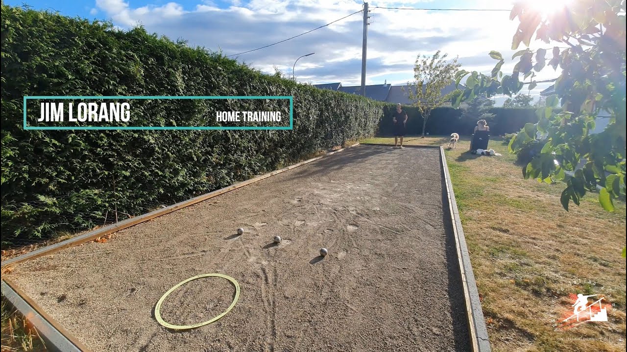 Jim Lorang - Petanque Home Training
