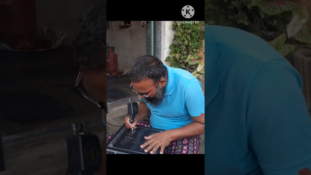 Stone Engraving. #shorts.Mustak Mohammad.