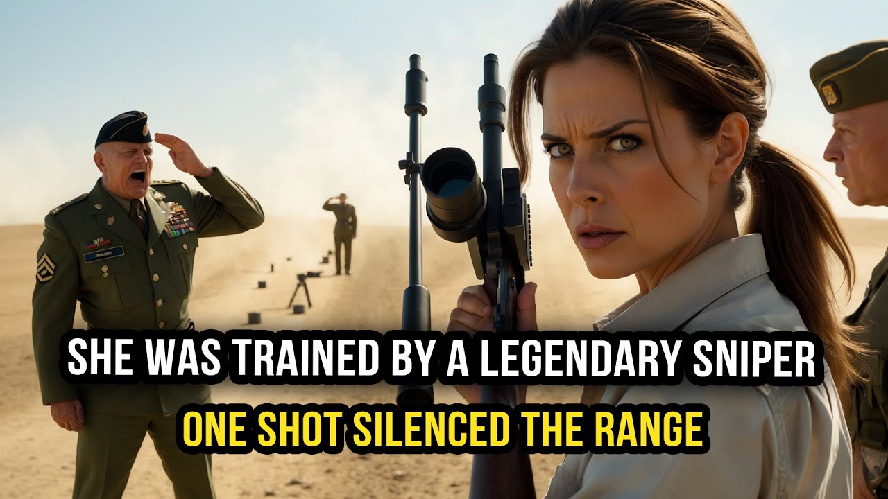 They Had No Idea She Was Trained by a Legendary Sniper — Until One Shot Silenced the Range