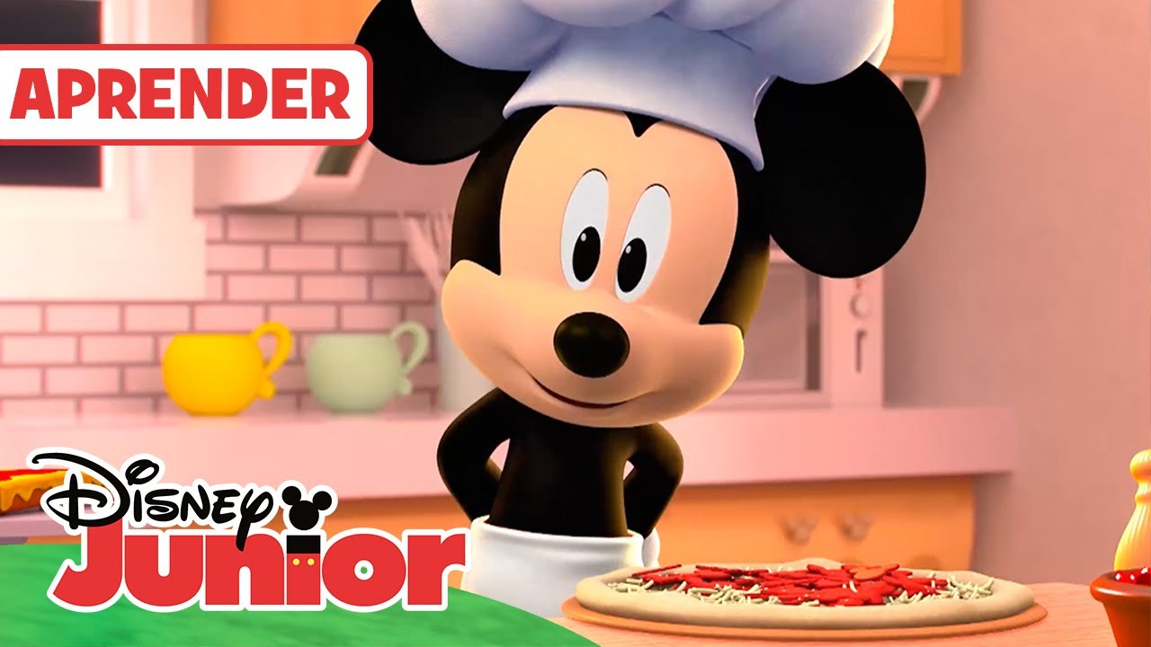 MICKEY & YO: Noche de pizza 😍🍕 | APRENDER CON MICKEY | @DisneyJuniorES