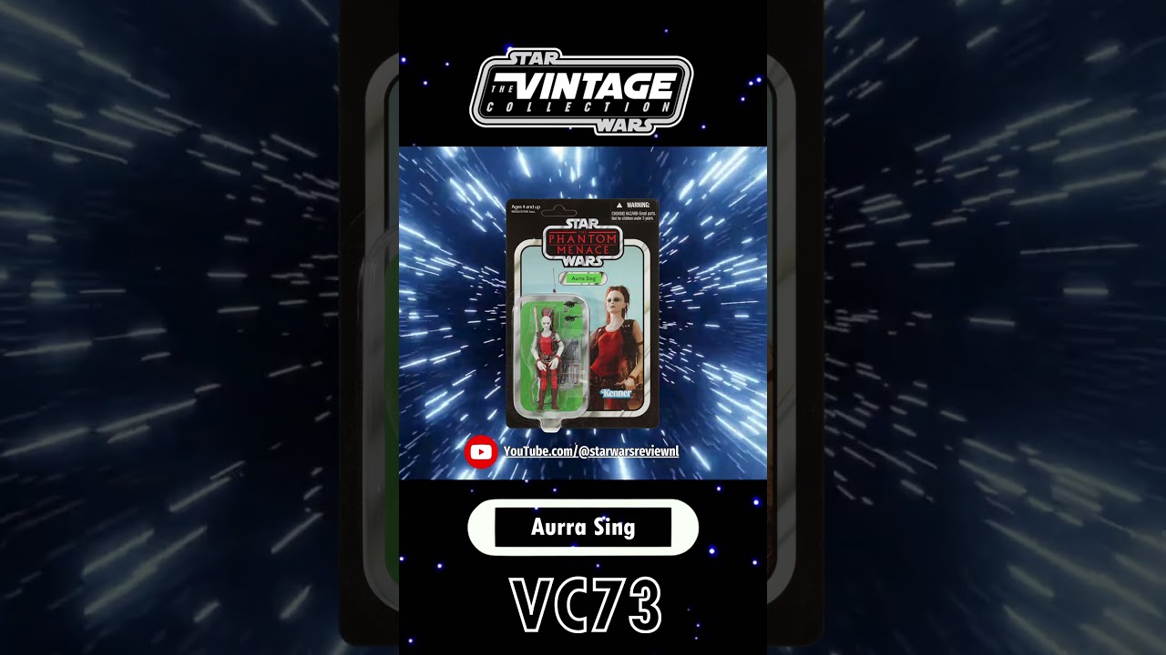 Star Wars The Vintage Collection - Aurra Sing - VC73 – (Eerste Uitgave) 
