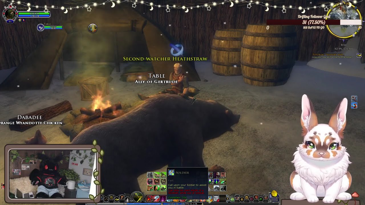 🥔LOTRO - Hobbit Life, Side Quests & Snacks, Part 12 | Second Breakfast Adventures (Cozy VOD)