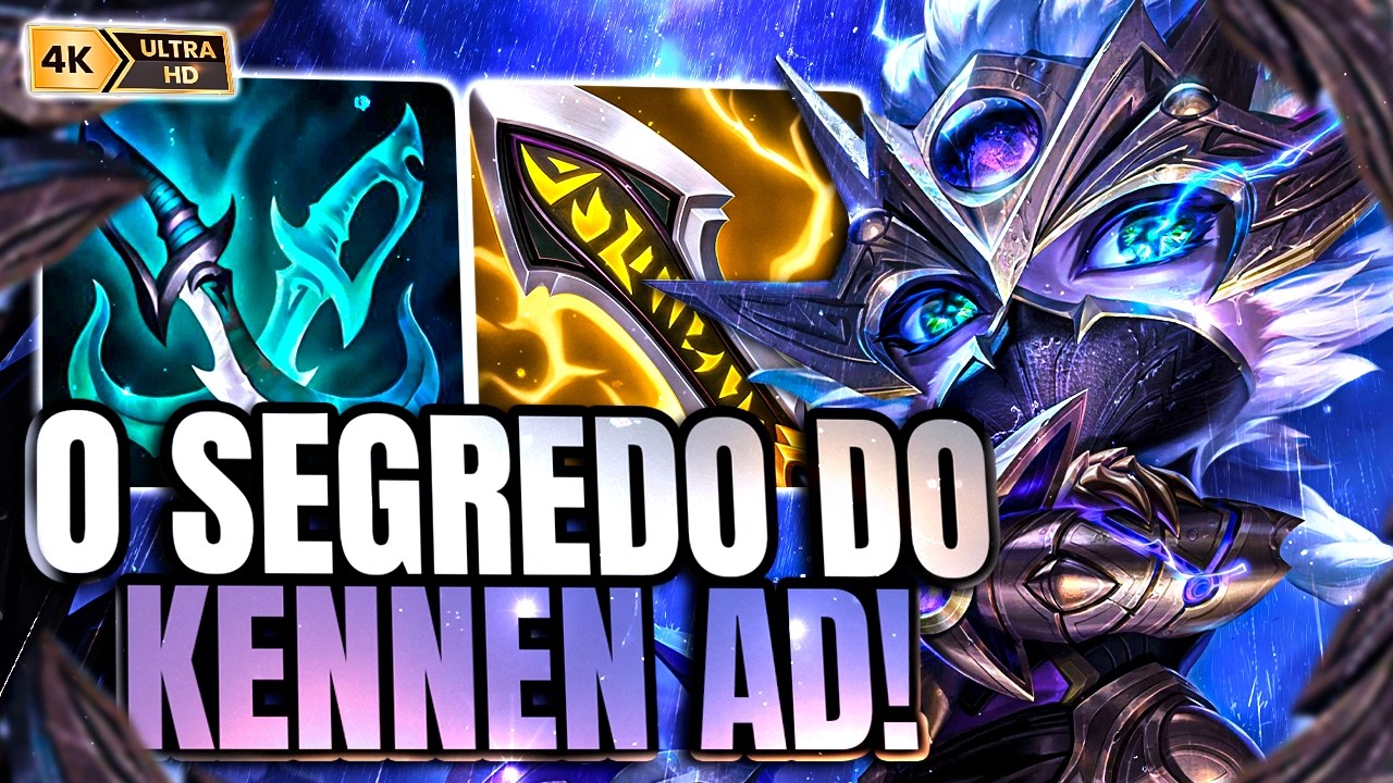 CARREGUE OS JOGOS DE KENNEN AD E SUBA DE ELO FÁCIL! | LOL WILD RIFT