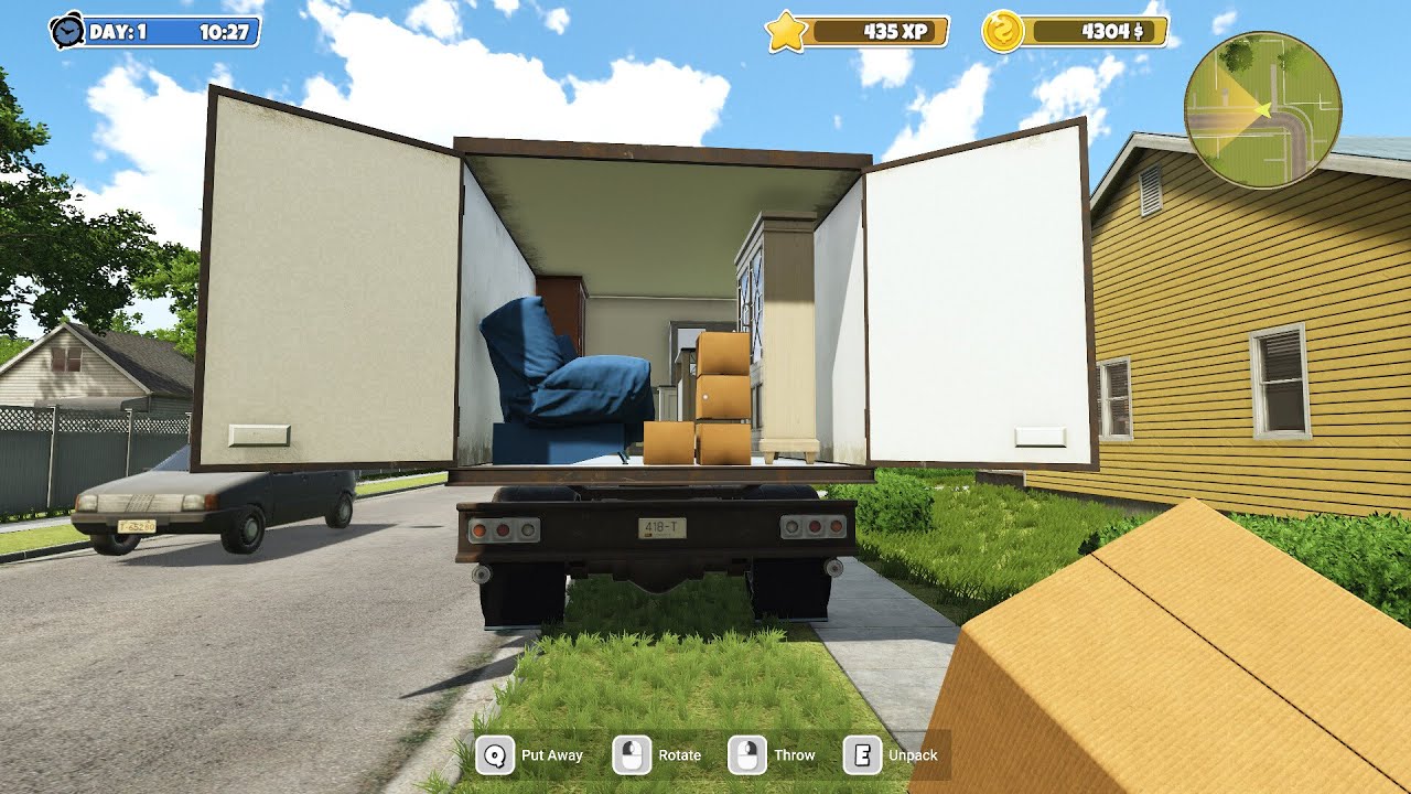 Ev Taşıma Oyunu (oyunda bile yorucu) - Moving Simulator Türkçe!!
