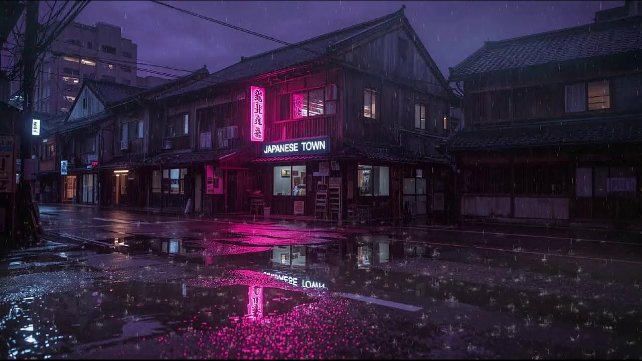 Night Rain Ambience 🌙 Lofi Beats for Focus, Relax & Quiet Moments #75