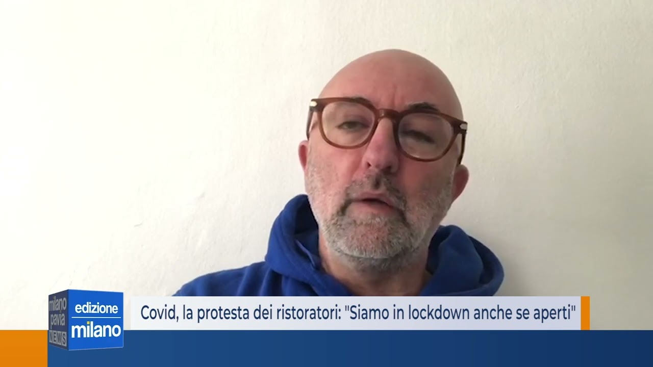 Covid, la protesta dei ristoratori: ‘Siamo in lockdown anche se aperti’