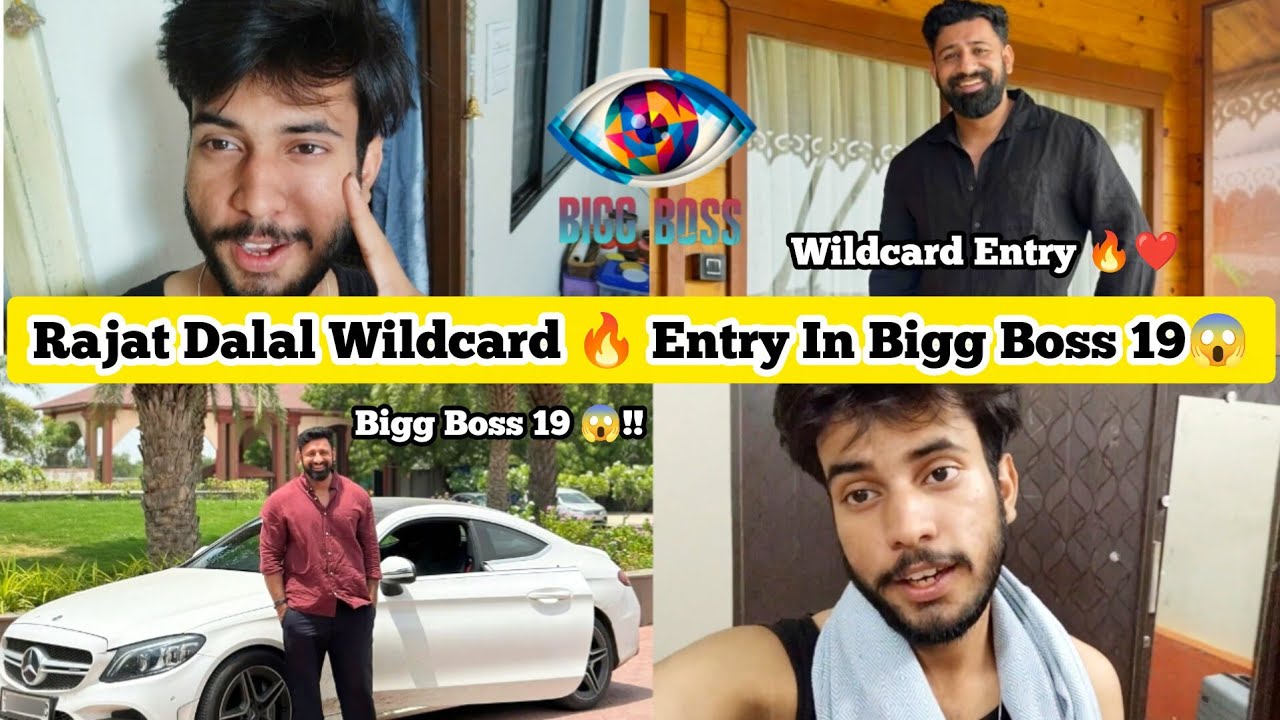 Rajat Dalal Wildcard Entry In Bigg Boss 19 😱 ll New Wildcard In Bigg Boss ll Vivek Chauhan Vlogs 