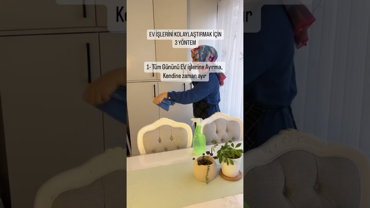 Ev İŞLERİNİ KOLAYLAŞTIRMAK İ&Ccedil;İN 3 Y&Ouml;NTEM #keşfet #home #temizlikvlog #pratiktarifler
