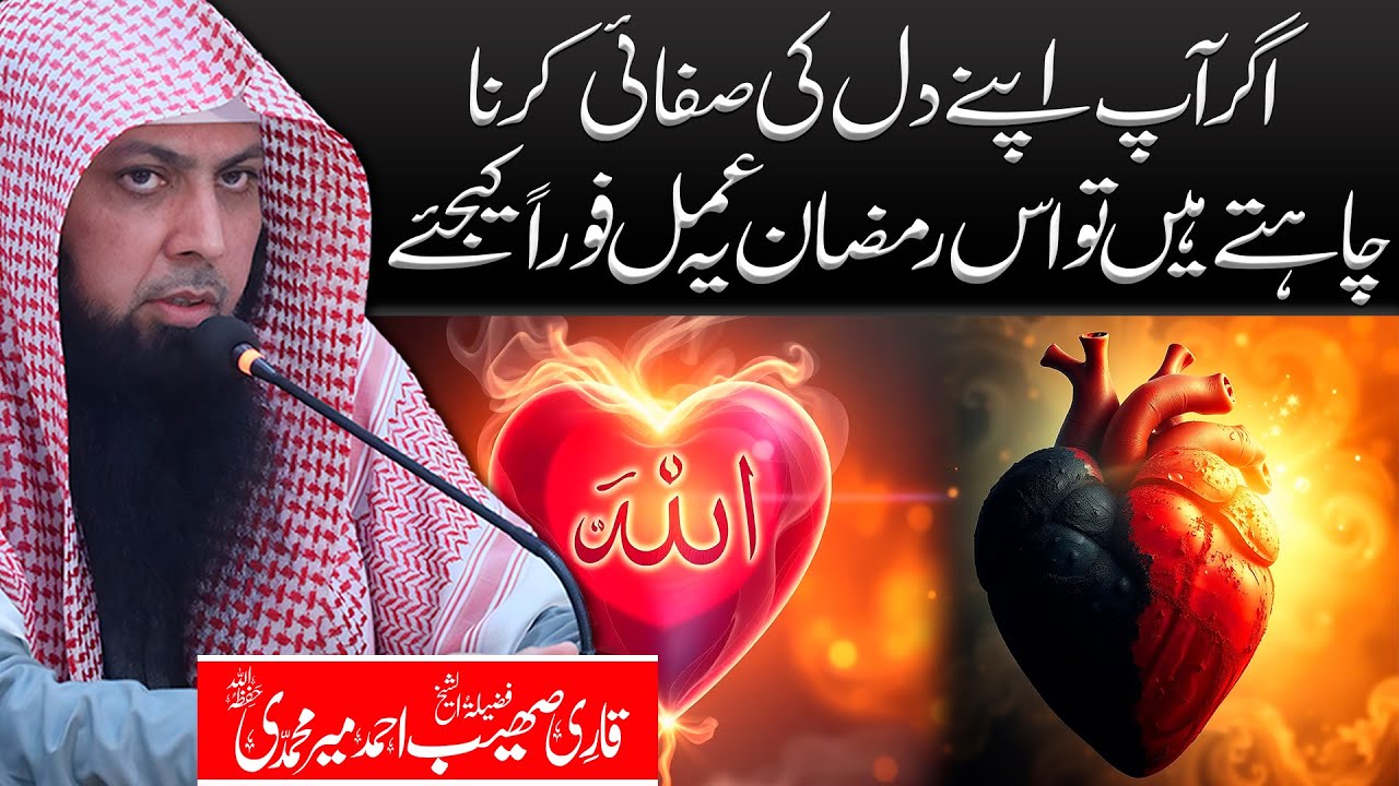 Dil Ki Safai Kaise Kare | Dil Ki Safai Ki Dua | Dil Saaf Rakho | Qari Sohaib Ahmed Meer Muhammadi